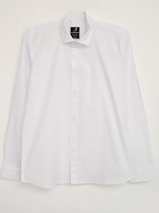 2303 бел Рубашка для мальчиков (140-152)