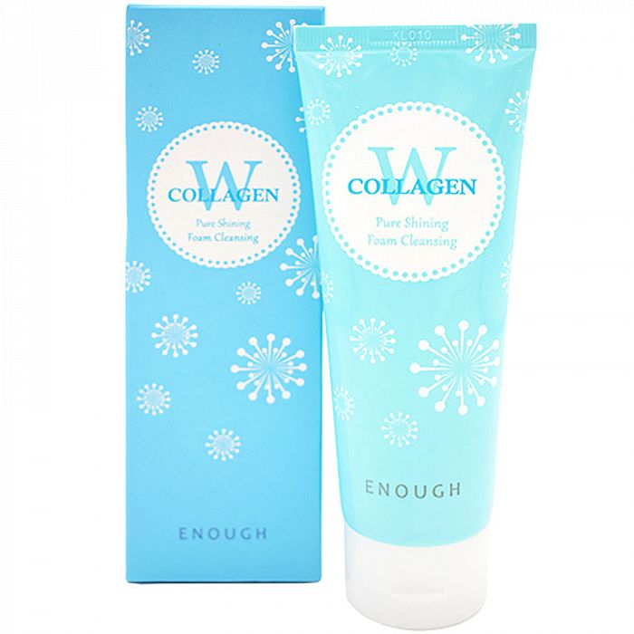 К-494801 Пенка для умывания W Collagen Pure Shining Foam Cleansing, 100 мл